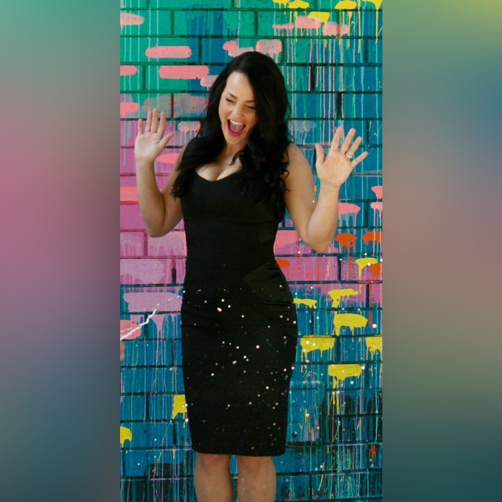 Little Black BEBE Dress